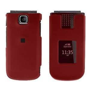  Premium   Nokia 2720 Rubber Red Cover   Faceplate   Case 