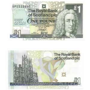  Scotland Royal Bank of Scotland 1999 1 Pound, Pick 360 
