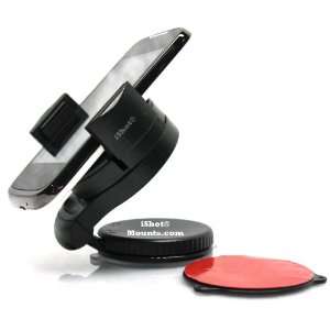 Mounts: Mini Windshield Dashboard Car Mount Holder for iPhone 4S 4 3GS 