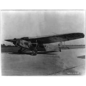   tri motor model 4 AT A on ground,October 30,1927,airplane Home