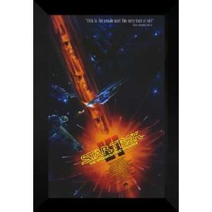  Star Trek 6 Undiscovered 27x40 FRAMED Movie Poster