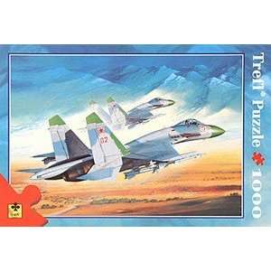  Trefl Puzzles SU27 Flanker 1000 Pieces Toys & Games