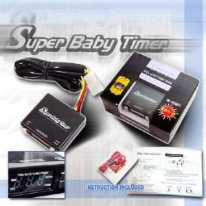 Mini Turbo Timer ~ Super Flat Black / Red Box   Black