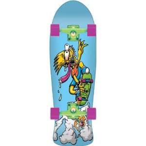 Santa Cruz Simpsons Bart Slasher Complete 9.8x30 Cruiser Skateboarding 