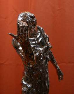   Pierre de Wiessant Bronze Sculpture Auguste Rodin Statue silv  