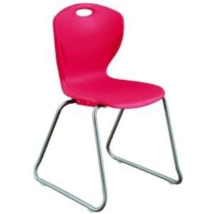   D000, D00C Armless Plastic Sled Base Student Chair: Office Products
