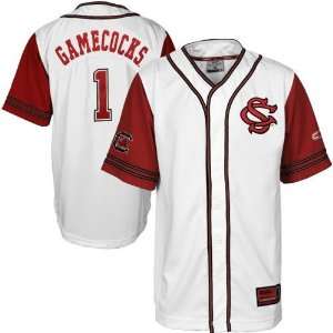   Carolina Gamecocks White Bullpen Baseball Jersey: Sports & Outdoors
