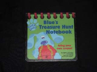 HTF Blues Clues Treasure Hunt Handy Dandy Notebook Book  