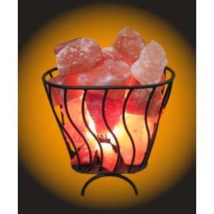 Himalayan Salt Lamp Oval Basket: Home Improvement