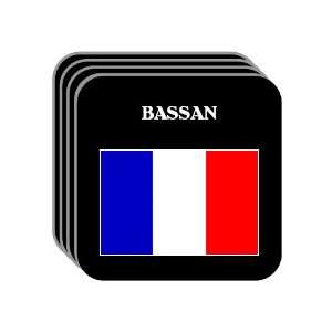  France   BASSAN Set of 4 Mini Mousepad Coasters 