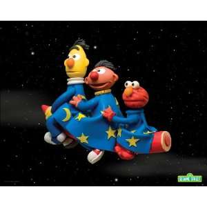  Sesame Street, Elmo, Ernie and Bert in Space , 16 x 20 