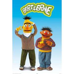  : Sesame Street   Bert & Ernie Poster   91.5x61cm: Home & Kitchen