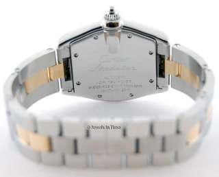 Cartier Mens Roadster Automatic 18k & Steel Box & Papers JEWELS IN 