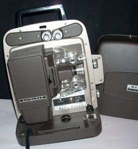 Vintage BELL & HOWELL Autoload SUPER 8mm Movie Projector CLEAN 