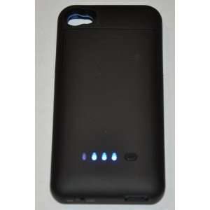  Black iPhone 4/4g/4s Battery Pack Charger Case: Cell 