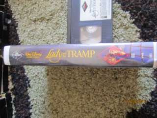   Disneys Classic Lady and the tramp Original Classics Clamshell VHS