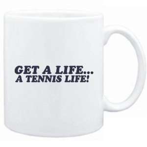    New  Get A Life , A Tennis Life  Mug Sports