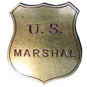 Denix Old West Era 2.5 Inch U.S. Marshall Replica Badge  
