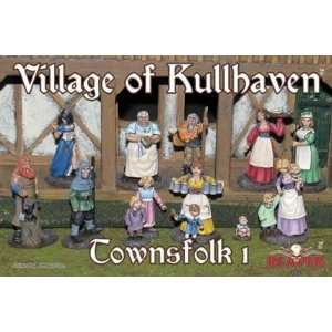 The Village of Kullhaven Townsfolk I Boxed Set Miniatures 