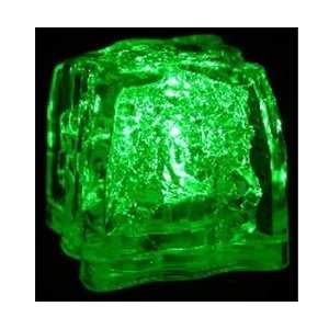  LiteCubes LED Ice Cube Lights, Flash or Steady Glow, Green 