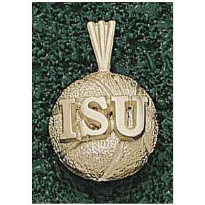   Iowa State Cyclones 10K Gold Basketball Pendant: Sports & Outdoors