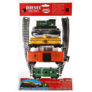  Model Power HO Diesel Train Set, BN MDP10201 Toys & Games