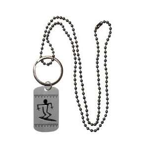 Dog Tag Necklace / Key Chain / Surf Rider:  Home & Kitchen