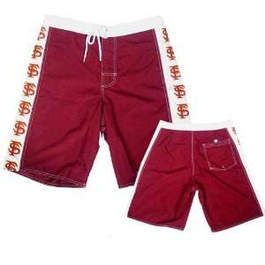  Beachwear Florida State Seminoles Garnet Board Shorts 
