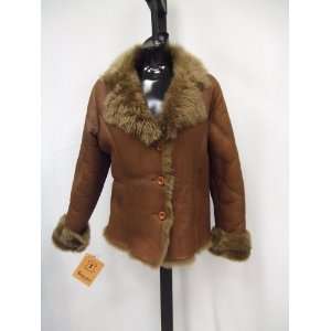  TOSKANA WOMENS SHEARLING JACKET SIZE XL: Everything Else