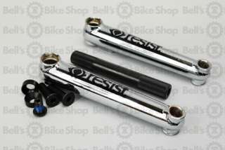 Resist Relapse 3 Piece Crankset CHROME Silver 160mm 48 Spline CRMO 