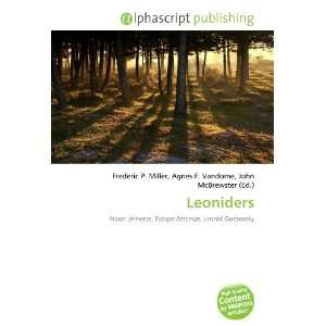  Leoniders (9786134125581) Books