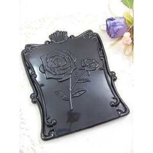   Hot Sell Butterfly Rose Folding Large Square Make up Mirror: Beauty