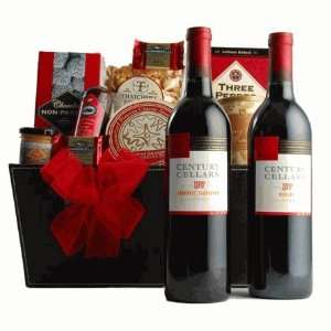  Beaulieu Vineyard (BV) Cabernet & Merlot Gift Basket 