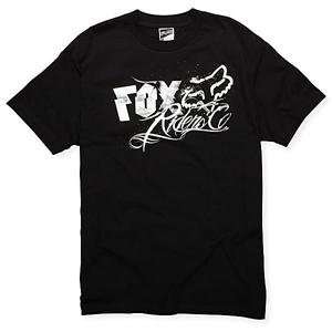  Fox Racing Latinbase T Shirt   Medium/Black Automotive