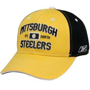   Reebok Pittsburgh Steelers Topstitch Athletic Hat: Sports & Outdoors