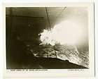 Navy Photo~ Night Firing at Jap Shore Installations~​WWII