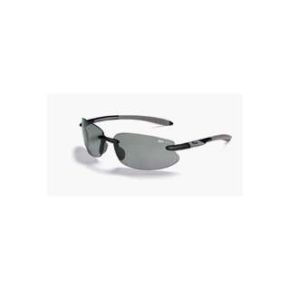 Bolle Clutch Sunglasses Black Red Frame w/TNS Gun Lens  