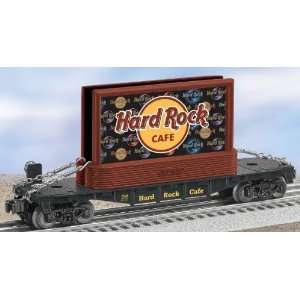 Lionel 26308 Hard Rock Cafe? Flatcar w/Billbds: Toys 