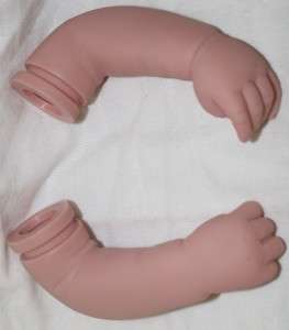 Reborn Vinyl Doll Kit Peach Baby EDEN Marissa May Realistic Soft 