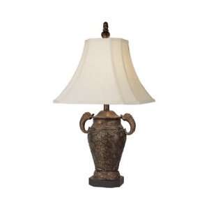  Bel Air 1 Light Antique Copper Table Lamp RTL 7796: Home 