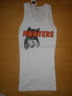   STRETCHY HOOTERS TANK TOP HALLOWEEN COSTUME PICK SIZES LRG, XL  