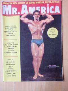 MR AMERICA bodybuilding muscle mag/RON COVINO 12 60  