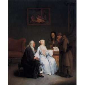  FRAMED oil paintings   Pietro Longhi   24 x 30 inches 