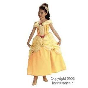  Kids Disney Belle Costume (Size:Small 4 6): Toys & Games