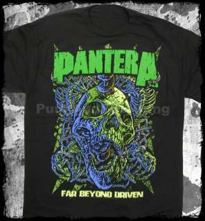 Pantera far beyond driven official t shirt heavy metal  