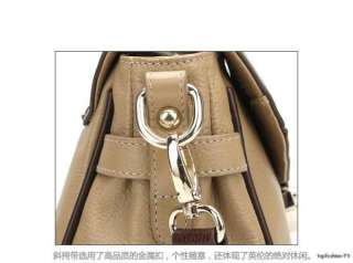   Vintage Real Cow Leather Bags Purses Shoulder Bag Satchel Handbags 165