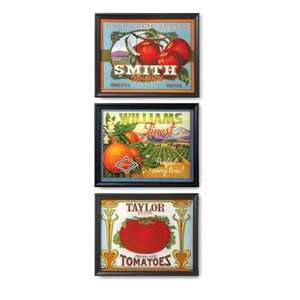  Personalized Framed Fruit Crate Labels