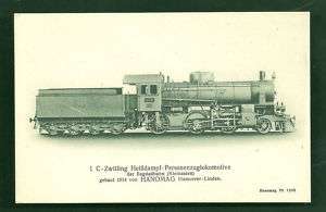 Baghdad Railway Locomotive Iraq Syria Turkey 1914  