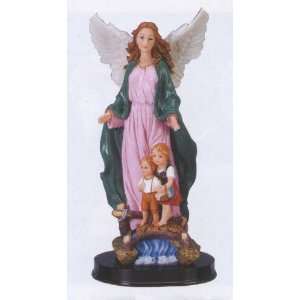  Luciana Collection   Statue   Guarding Angel   Poly Resin 
