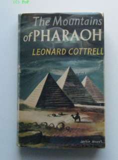 LEONARD COTTRELL Mountainsof Pharoah HB Pyramids Egypt  